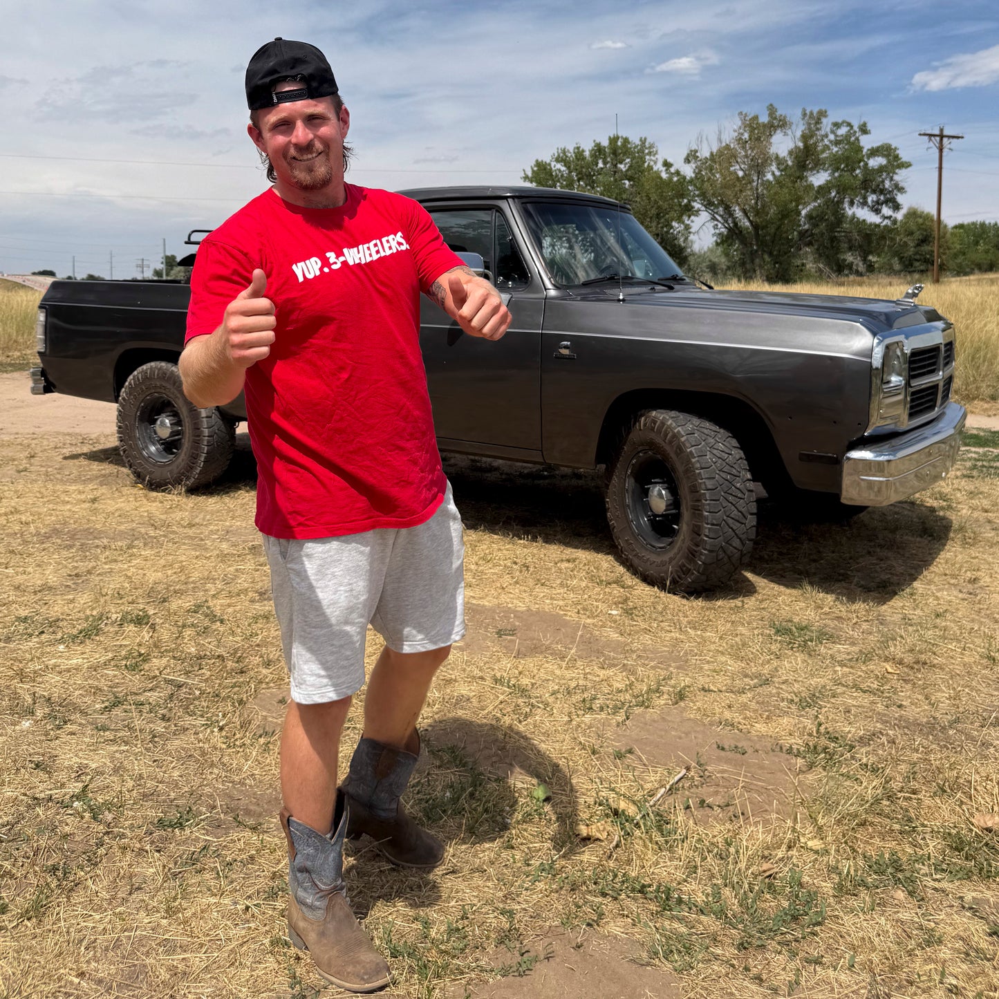 Yup Three Wheelers Tee