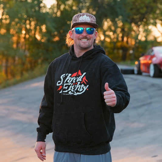 Mineral Wash MT Shred Hoodie