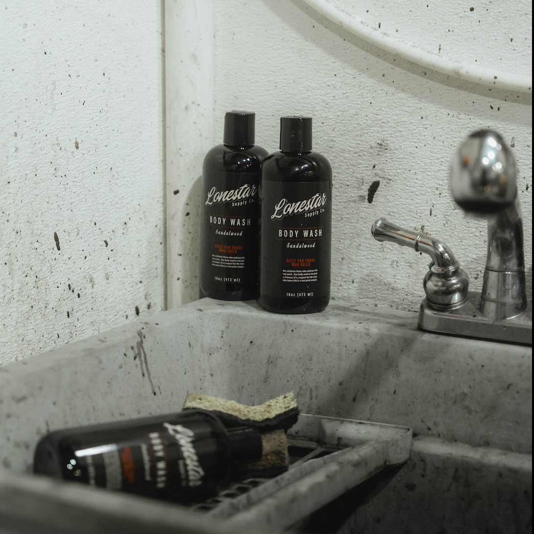 Heavy-Duty Body Wash 2-Pack – Natural Degreasing Formula (16oz Bottles) | Lonestar Supply Co