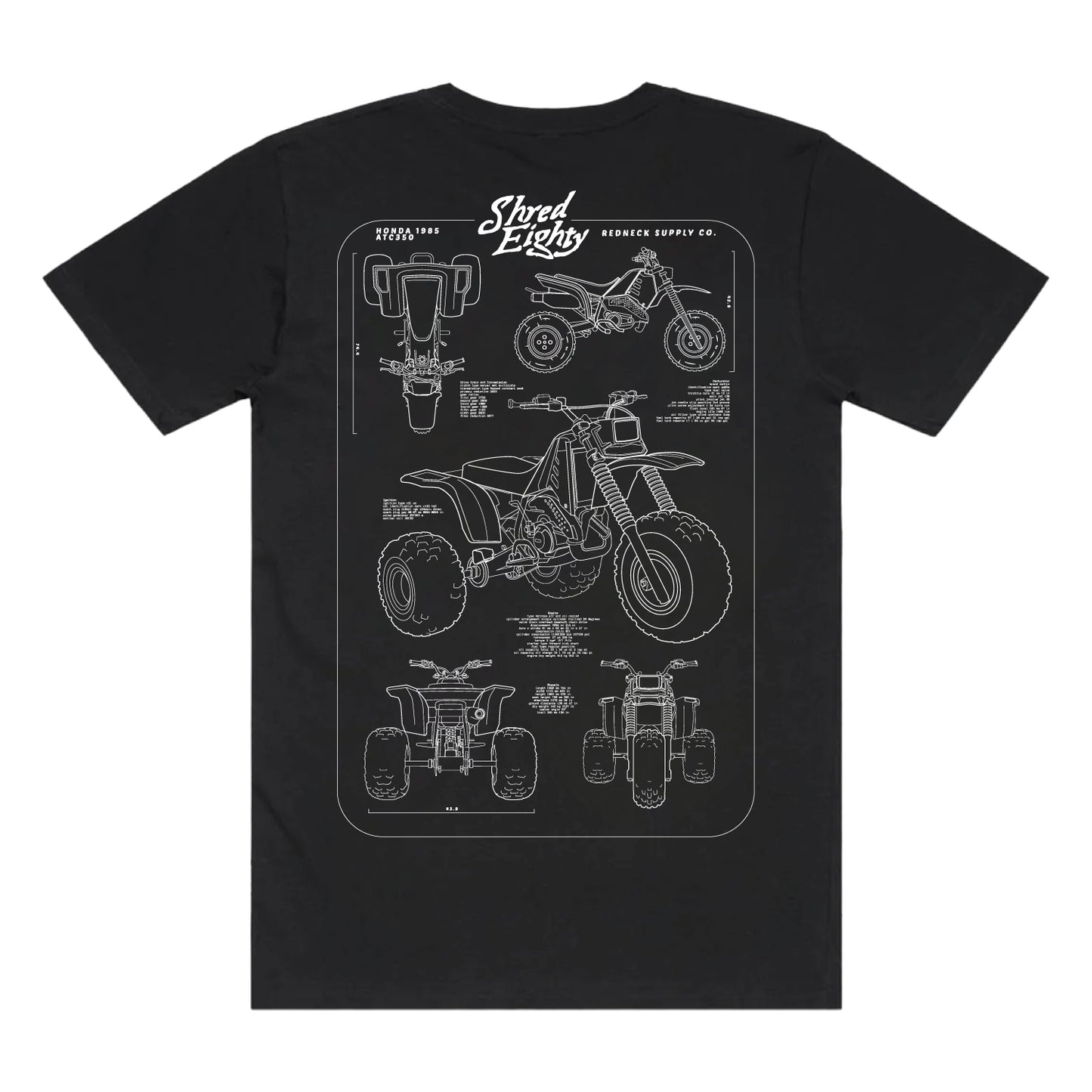 3-Wheeler Tech Spec Tee