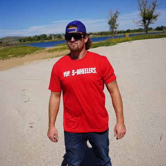Yup Three Wheelers Tee