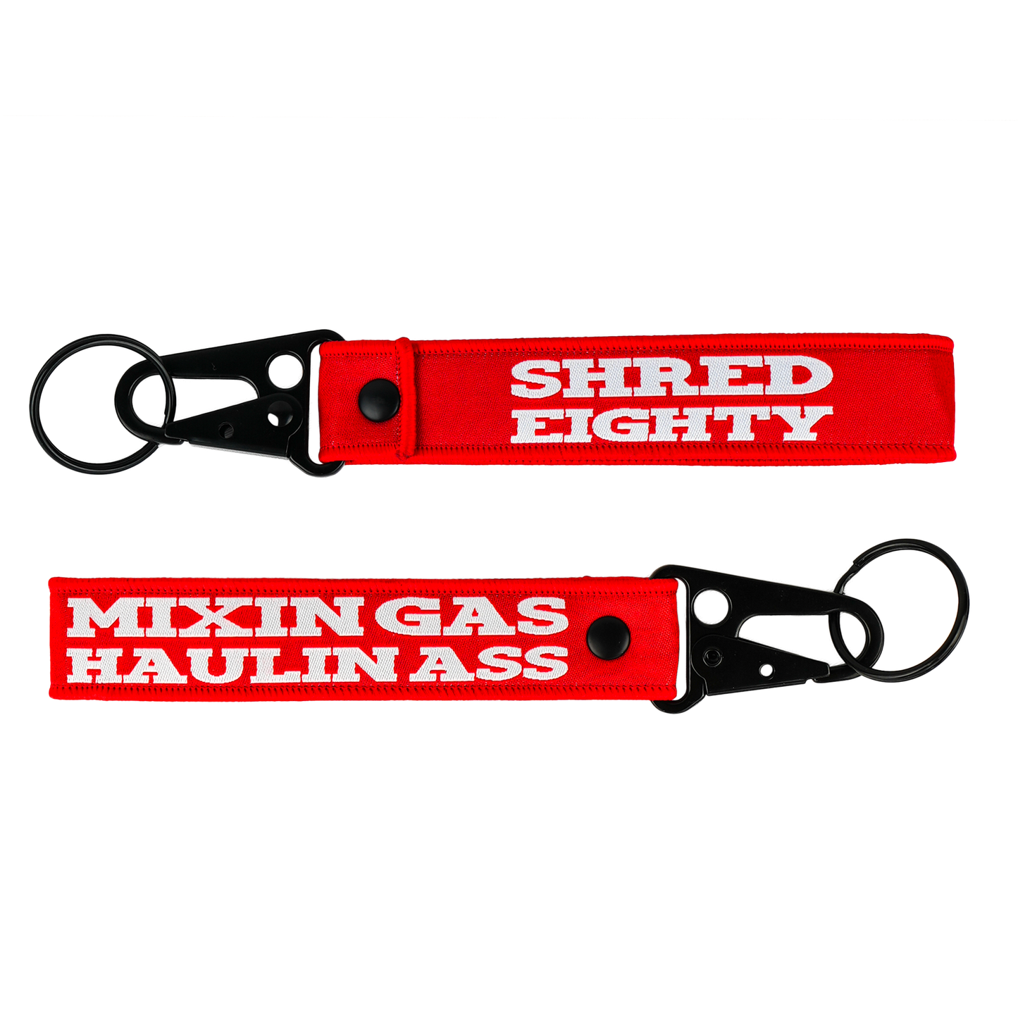 Mixin' Gas Loop Tag Keychain