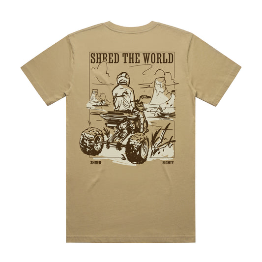 Shred The World Tee