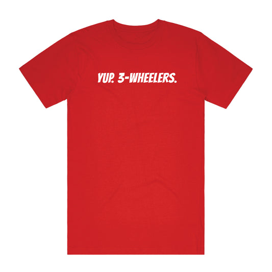 Yup Three Wheelers Tee